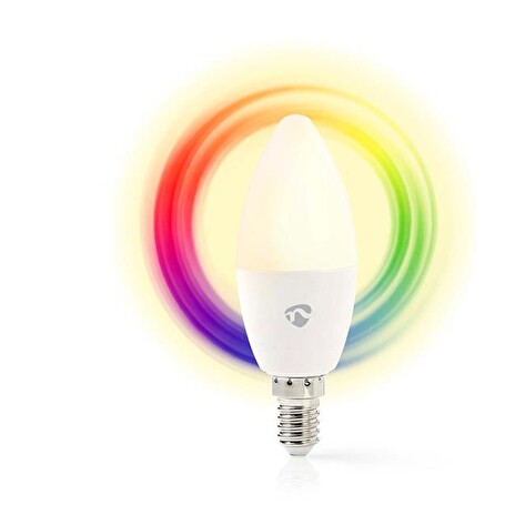 Smart LED žárovka E14 4,9W RGB NEDIS ZBLC10E14 ZigBee Tuya