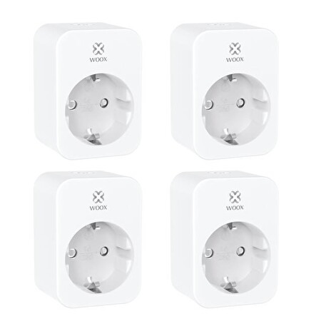 Smart sada zásuvek WOOX R6118/4pack WiFi Tuya