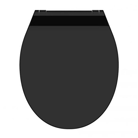 WC sedátko SCHÜTTE Slim Black Soft Close