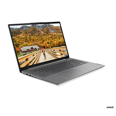 Lenovo IdeaPad 3 15ALC6 AMD Ryzen 7 5700U/16GB/1TB SSD/15,6"/FHD/IPS/AG/300nitů/FPR/bez OS/šedá