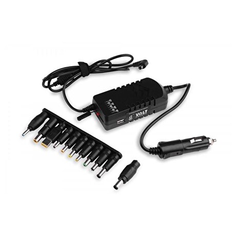 Autoadaptér pro notebooky VOLT 24V 90W