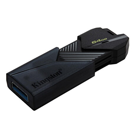 KINGSTON 64GB Portable USB 3.2 Gen 1 DataTraveler Exodia Onyx