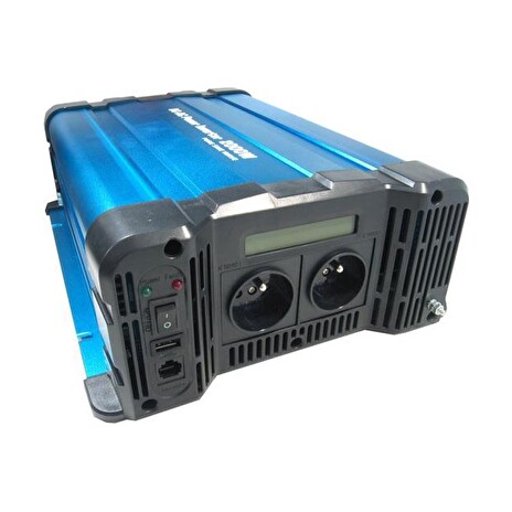Měnič napětí FS2000 24V/230V 2000W čistá sinusovka D.O. bezdrátové