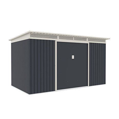 Zahradní domek G21 GRAH 700 - 340 x 206 cm, antracitový