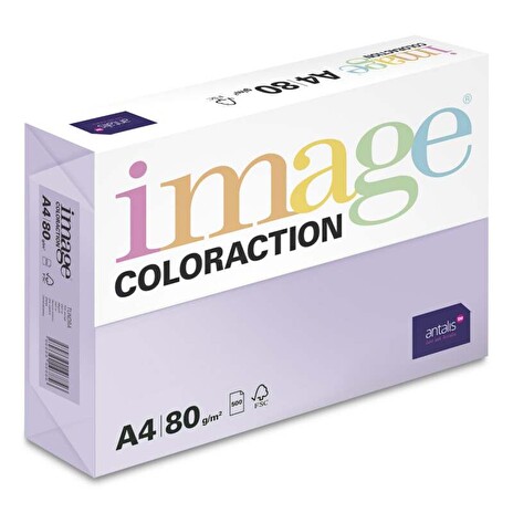 Image Coloraction kancelářský papír A4/80g, Tundra - pastelově fialová (LA12), 500 listů