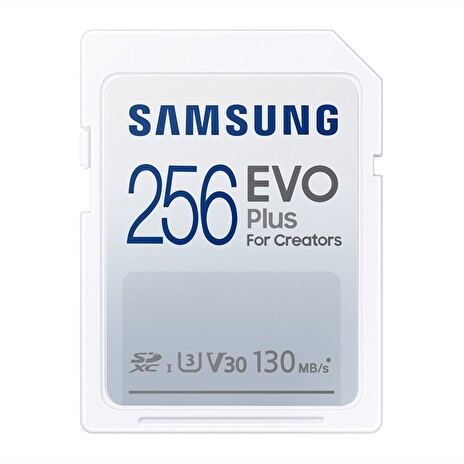 Samsung SDXC PRO PLUS/SDXC/256GB/180MBps/UHS-I U3, V30
