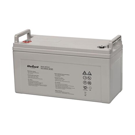 Baterie olověná 12V 120Ah REBEL BAT0417