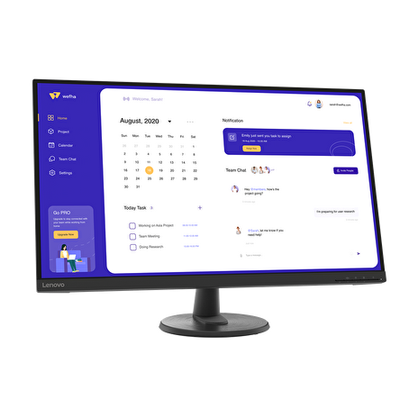 Lenovo/D32u-40/31,5"/VA/4K UHD/60Hz/4ms/Black/3R
