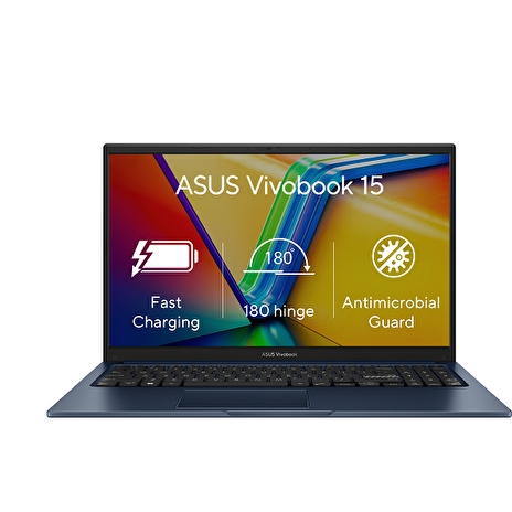 ASUS Vivobook 15 X1504ZA-BQ138W - i5-1235U/8GB/512GB SSD/15,6"/FHD/IPS/2y PUR/Windows 11 Home/modrá