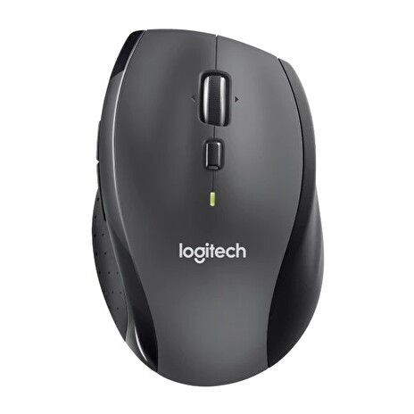 Logitech Marathon M705/Kancelářská/Optická/Pro praváky/1 000 DPI/Bezdrátová USB/Černá