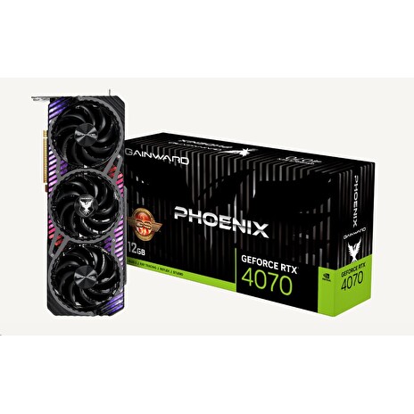 GAINWARD RTX 4070 Phoenix GS 12GB GDDR6X 192bit3-DP HDMI 3xfan