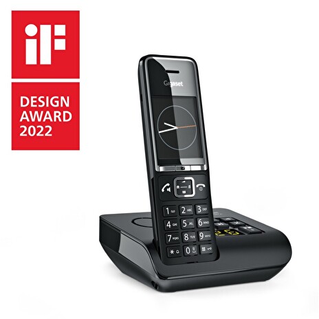 Gigaset-COMFORT 550 - DECT/GAP bezdrátový telefon, color TFT displej, adresář 200 zázn, handsfree, až 6 sluch
