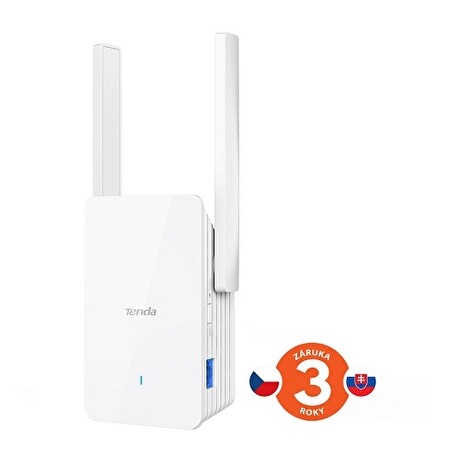 Tenda A27 - AX1800 WiFi 6 Range Extender, 1x Gigabit LAN port, prodloužení WiFi signálu, antény 2x 5dBi