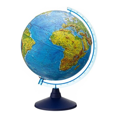 Glóbus Alaysky Globe 32 cm Reliéfní fyzický a politický glóbus s LED podsvícením, v češtině