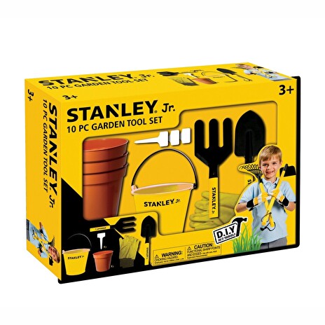 Sada Stanley Jr. zahradní SG003-10-SY, 10dílná