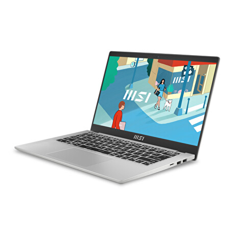 MSI Modern 14 C13M-442CZ/i5-1335U/16GB/512GB SSD/Intel Iris Xe/14" FHD IPS/sříbrný/Win 11