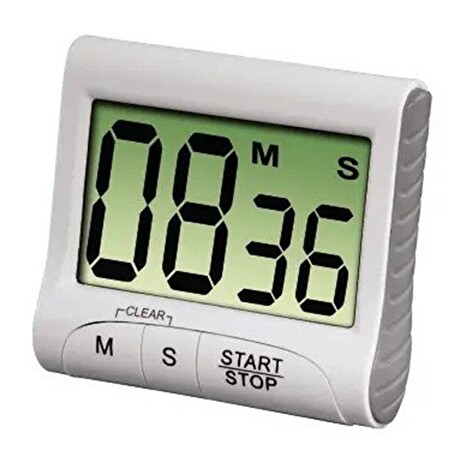 Minutka XAVAX Countdown, digitální kuchyňská, bílá