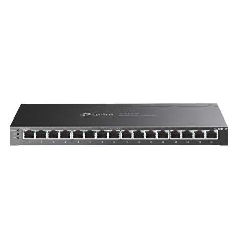 Switch TP-Link SG2016P Smart, 16x GLan, 8x PoE+, 120W, Omáda SDN