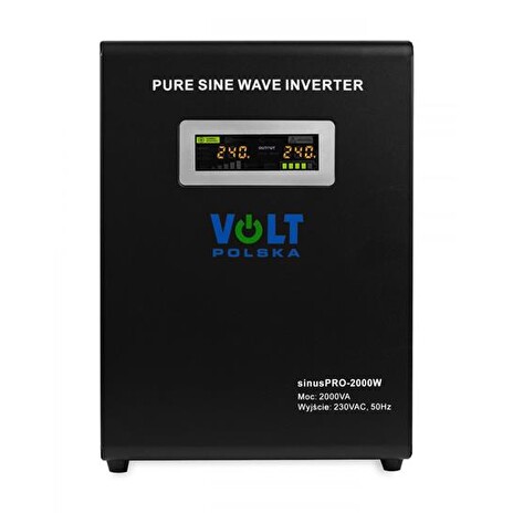 Zdroj záložní VOLT Sinus Pro 2000 W 24/230V 2000VA 1400W