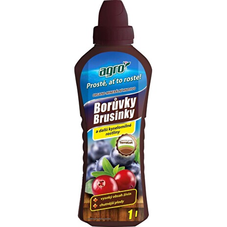 Hnojivo Agro OM kapalné hnojivo na borůvky a brusinky 1 l