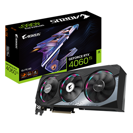 GIGABYTE AORUS RTX 4060 Ti ELITE/8GB/GDDR6