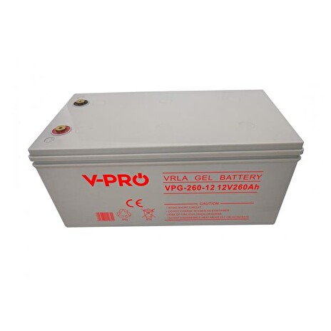 Baterie gelová 12V 260Ah V-PRO PREMIUM