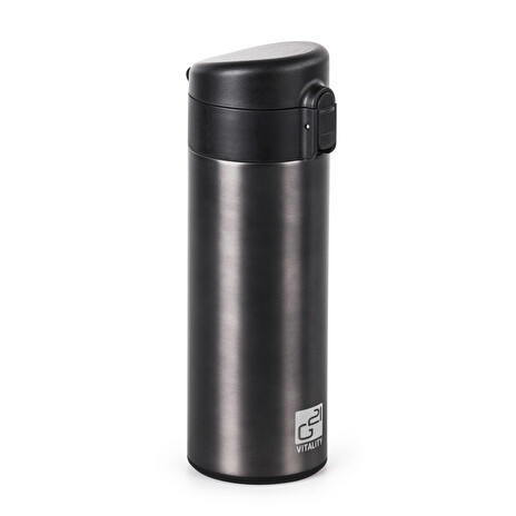 Termoláhev G21 na pití, 350 ml, ocelově šedá