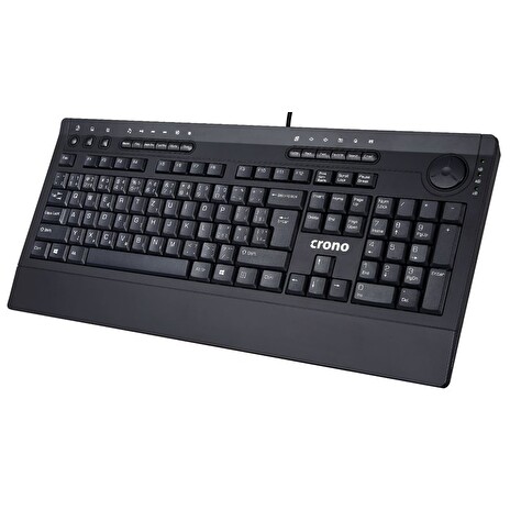 Crono KC2111/Drátová USB/CZ-SK layout/Černá