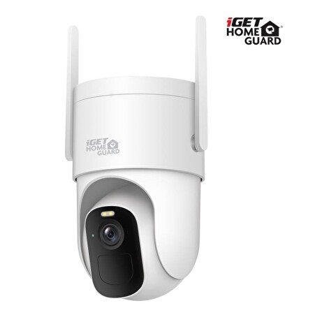iGET HOMEGUARD SmartCam Pro HGWBC358 - Bezdrátová samostatná otočná bateriová venkovní/vnitřní IP 2K kamera