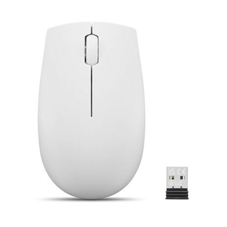Lenovo myš 300 Wireless Compact (Cloud Grey = šedá) s baterií