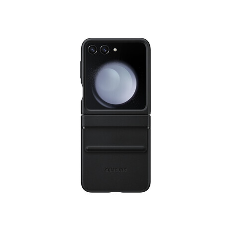 Samsung Zadní kryt z eko kůže pro Galaxy Z Flip5 Black