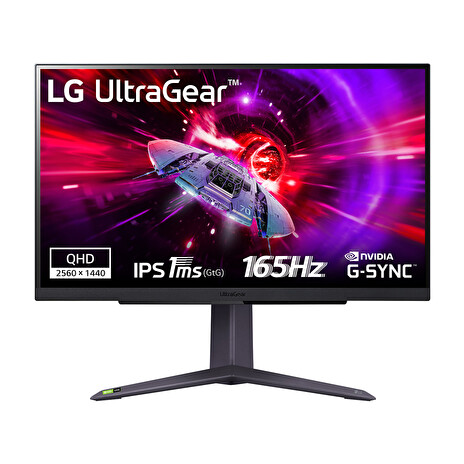 LG UltraGear/27GR75Q-B/27"/IPS/QHD/165Hz/1ms/Black/2R