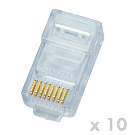 DATACOM Konektor RJ45 UTP 8p8c Cat5e 10ks (drát)