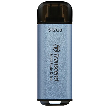 Transcend ESD300C 512GB, External SSD, USB 10Gbps, Type C