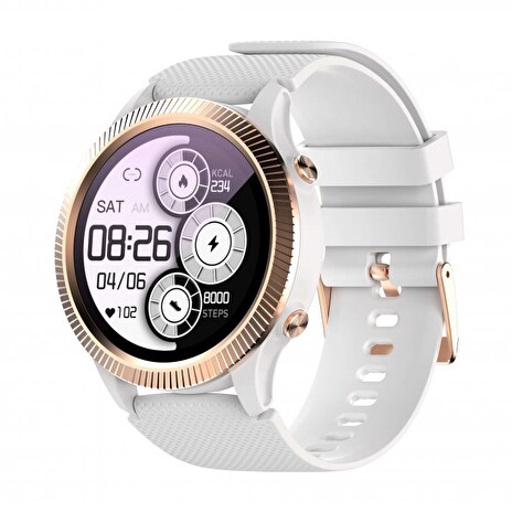 CARNEO Athlete GPS/Gold/Sport Band/White