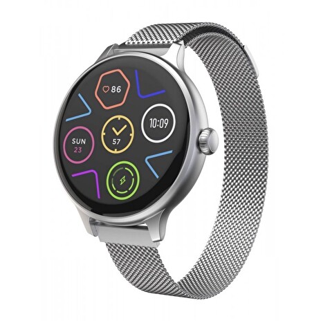 CARNEO Hero mini HR+/Silver/Elegant Band/Silver