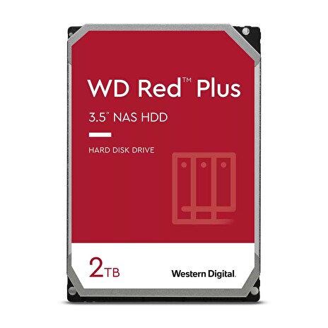 WD Red Plus/2TB/HDD/3.5"/SATA/5400 RPM/3R