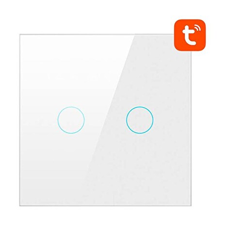 Smart vypínač osvětlení AVATTO LZTS02-EU-W2 ZigBee Tuya