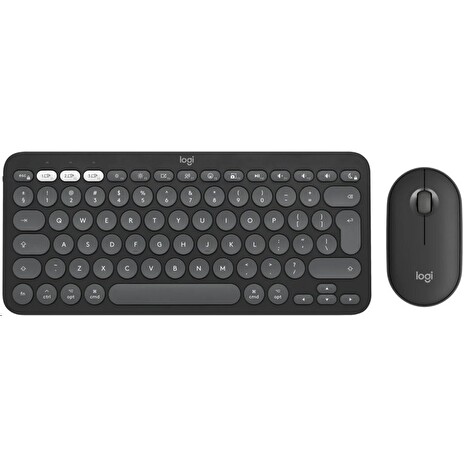 Logitech Pebble 2 Combo - TONAL GRAPHITE for Mac - US INT'L - 2.4GHZ/BT - INTNL-973 - MAC