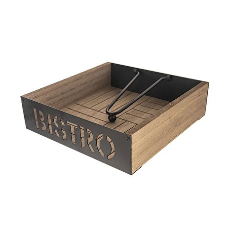 Stojan na ubrousky ORION Bistro 18x18x5cm