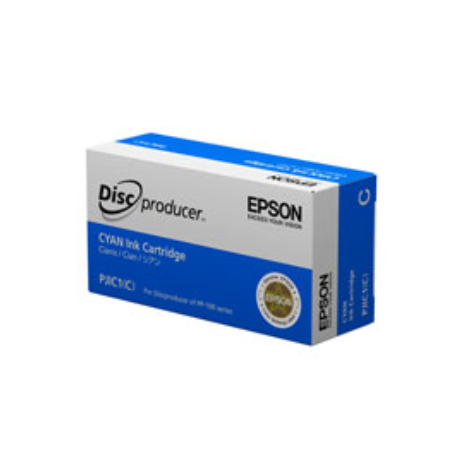 EPSON Ink Cartridge for Discproducer, Cyan