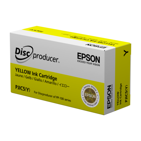 EPSON Ink Cartridge for Discproducer, Yellow