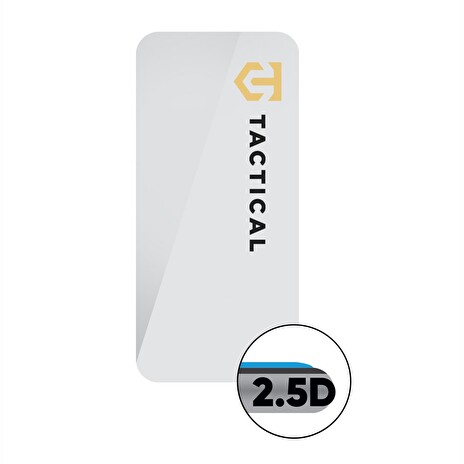 Tactical Glass Shield 2.5D sklo pro Apple iPhone 15 Pro Clear