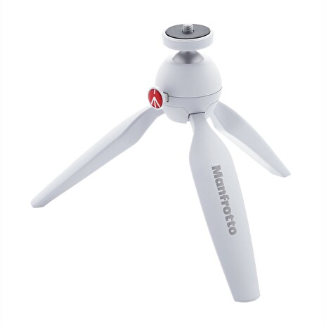 Stativ tripod Manfrotto PIXI mini, bílý