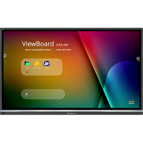 Viewsonic IFP5550 - 5 55" dotykový 4K/350cd/5000:1/8ms/3xHDMI/VGA/RS232/PC Slot/8xUSB/LAN/RAM 3GB/Repro 2x10W+1x15W/VESA