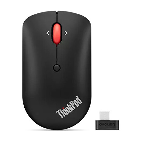 Lenovo ThinkPad USB-C/Kancelářská/Blue Track/2 400 DPI/Bezdrátová USB/Černá