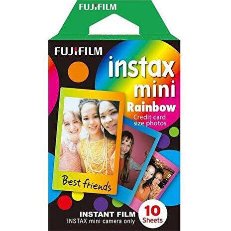 Fujifilm COLORFILM INSTAX mini 10 fotografií - RAINBOW