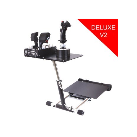 Wheel Stand Pro DELUXE V2, stojan na joystick pro Thrustmaster HOTAS WARTHOG, Saitek X55/Saitek X52