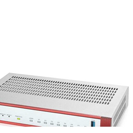 Zyxel USG FLEX 100H Series, 8 Gigabit user-definable ports, 1*USB with 1 YR Gold Security Pack