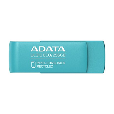 ADATA UC310 ECO/256GB/USB 3.2/USB-A/Zelená